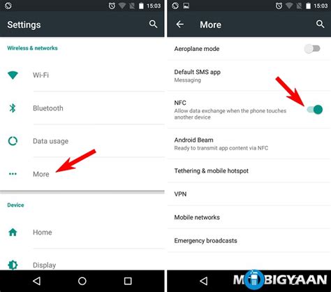 can a phone act as nfc card|android turn on nfc.